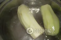 Маринованные баклажаны с луком - Шаг 1 Маринованные баклажаны с луком - Шаг 1