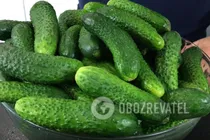 Мариновані огірки з хріном - Крок 1 Мариновані огірки з хріном - Крок 1