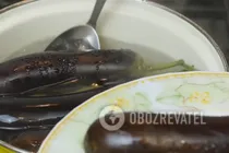 Мариновані баклажани із цибулею та оцтом - Крок 2 Мариновані баклажани із цибулею та оцтом - Крок 2