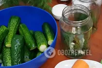 Маринованные огурцы "5 минут" - Шаг 5 Маринованные огурцы "5 минут" - Шаг 5