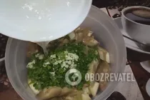 Маринованные баклажаны с луком - Шаг 5 Маринованные баклажаны с луком - Шаг 5