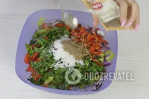 Мариновані баклажани з овочами і коріандром - Крок 5 Мариновані баклажани з овочами і коріандром - Крок 5