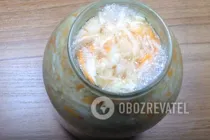 Капуста на зиму без олії - Крок 6 Капуста на зиму без олії - Крок 6