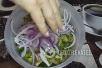 Маринованные баклажаны с луком - Шаг 6 Маринованные баклажаны с луком - Шаг 6