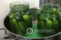 Мариновані огірки з хріном - Крок 7 Мариновані огірки з хріном - Крок 7
