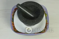 Мариновані баклажани з овочами і коріандром - Крок 9 Мариновані баклажани з овочами і коріандром - Крок 9