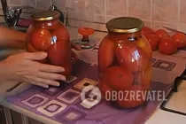 Мариновані помідори з оцтом і перцем - Крок 7 Мариновані помідори з оцтом і перцем - Крок 7