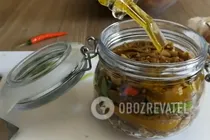 Маринованные баклажаны с орегано - Шаг 10 Маринованные баклажаны с орегано - Шаг 10