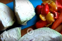 Капуста на зиму с медом - Шаг 1 Капуста на зиму с медом - Шаг 1