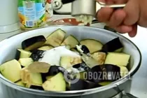 Мариновані баклажани за 20 хвилин - Крок 3 Мариновані баклажани за 20 хвилин - Крок 3