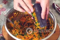 Мариновані баклажани з морквою - Крок 5 Мариновані баклажани з морквою - Крок 5