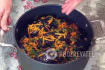 Мариновані баклажани з морквою - Крок 6 Мариновані баклажани з морквою - Крок 6