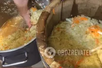 Капуста на зиму с морковью и яблоками - Шаг 7 Капуста на зиму с морковью и яблоками - Шаг 7