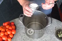 Малосольные помидоры с медом - Шаг 1 Малосольные помидоры с медом - Шаг 1