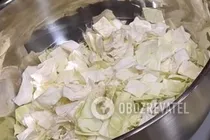 Овощной салат с кориандром - Шаг 1 Овощной салат с кориандром - Шаг 1