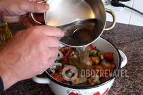 Маринованные баклажаны в кастрюле - Шаг 14 Маринованные баклажаны в кастрюле - Шаг 14