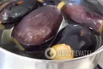 Маринованные баклажаны за 2 часа - Шаг 2 Маринованные баклажаны за 2 часа - Шаг 2