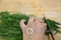 Швидкі помідори в пакеті з кропом - Крок 3 Швидкі помідори в пакеті з кропом - Крок 3