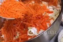 Овощной салат с кориандром - Шаг 2 Овощной салат с кориандром - Шаг 2