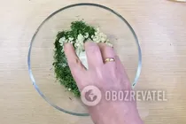 Фаршировані малосольні помідори - Крок 3 Фаршировані малосольні помідори - Крок 3