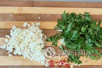 Мариновані баклажани з часником і травами - Крок 4 Мариновані баклажани з часником і травами - Крок 4