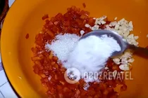 Мариновані баклажани з овочами і зеленню - Крок 2 Мариновані баклажани з овочами і зеленню - Крок 2