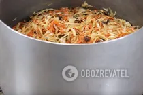 Салат з капустою і грибами - Крок 4 Салат з капустою і грибами - Крок 4