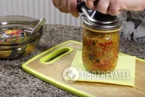 Салат з капустою і грибами - Крок 6 Салат з капустою і грибами - Крок 6