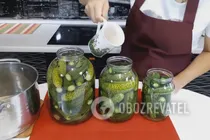 Хрусткі консервовані огірки - Крок 7 Хрусткі консервовані огірки - Крок 7