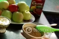 Моченые яблоки с солодом и гвоздикой - Шаг 1 Моченые яблоки с солодом и гвоздикой - Шаг 1