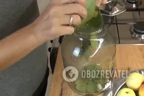 Моченые яблоки с сахаром - Шаг 2 Моченые яблоки с сахаром - Шаг 2