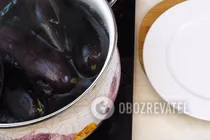 Квашені баклажани з начинкою - Крок 3 Квашені баклажани з начинкою - Крок 3