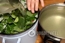 Мочені яблука з листям малини - Крок 5 Мочені яблука з листям малини - Крок 5