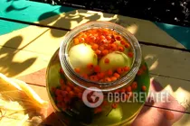 Моченые яблоки с красной рябиной - Шаг 6 Моченые яблоки с красной рябиной - Шаг 6