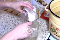 Моченые яблоки с горчицей и мукой - Шаг 1 Моченые яблоки с горчицей и мукой - Шаг 1