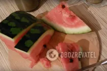 Молочный коктейль с арбузом - Шаг 1 Молочный коктейль с арбузом - Шаг 1