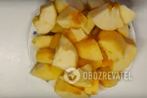 Яблочно-облепиховый кисель - Шаг 1 Яблочно-облепиховый кисель - Шаг 1