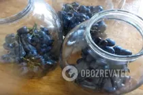 Компот з темного винограду - Крок 2 Компот з темного винограду - Крок 2