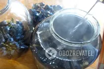 Компот з темного винограду - Крок 3 Компот з темного винограду - Крок 3