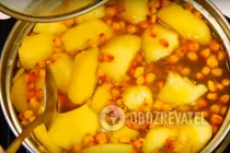 Яблочно-облепиховый кисель - Шаг 3 Яблочно-облепиховый кисель - Шаг 3