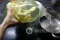 Компот из айвы с лимоном - Шаг 5 Компот из айвы с лимоном - Шаг 5
