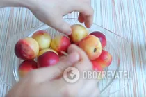Компот із нектаринів - Крок 2 Компот із нектаринів - Крок 2