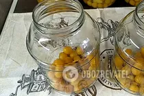 Компот из алычи и кабачков - Шаг 2 Компот из алычи и кабачков - Шаг 2