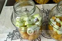 Компот из алычи и кабачков - Шаг 3 Компот из алычи и кабачков - Шаг 3