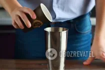 Фраппе с эспрессо - Шаг 3 Фраппе с эспрессо - Шаг 3
