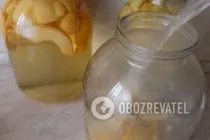 Швидкий компот із айви з цукром - Крок 3 Швидкий компот із айви з цукром - Крок 3