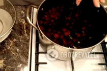 Компот из вишни с косточкой - Шаг 3 Компот из вишни с косточкой - Шаг 3