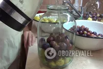 Сливово-фруктовий компот - Крок 4 Сливово-фруктовий компот - Крок 4