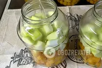 Компот из алычи и кабачков - Шаг 4 Компот из алычи и кабачков - Шаг 4