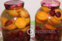 Компот з абрикосів і черешні - Крок 8 Компот з абрикосів і черешні - Крок 8